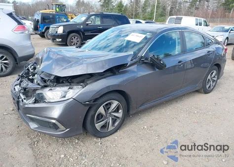 2019 Honda Civic Lx from USA, damaged, VIN 2HGFC2F69KH529939